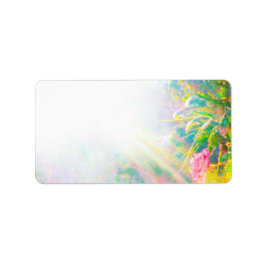 住所ラベルのクールな設変スタイル設計 ラベル