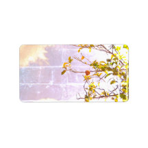 住所ラベルのクールエコスタイルデザイン