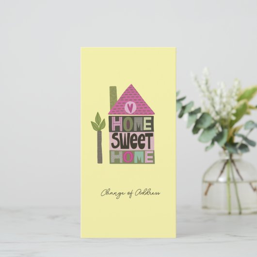 住所レタリングの変更を移しお洒落た (スタンド正面)