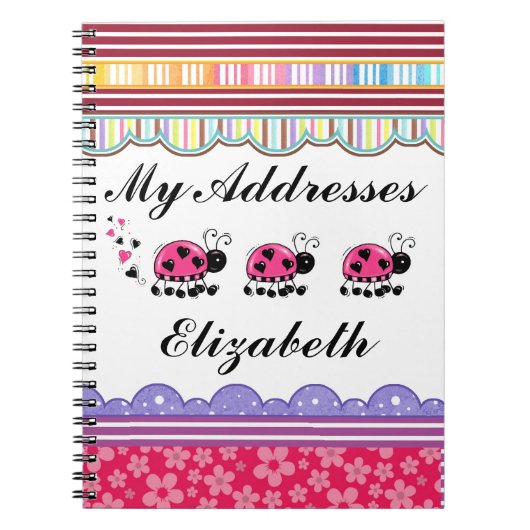 住所仕訳帳 – SRF ノートブック (正面)