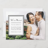 住所地及びドットの変かわいらし更 案内状 (正面)