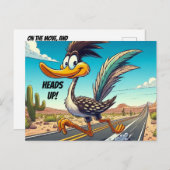 住所変更のお知らせ - ポストカード (正面/裏面)