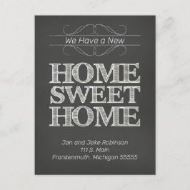 住所変更のお知らせ ポストカード