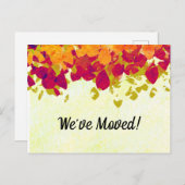 住所変更のお知らせ ポストカード (正面/裏面)