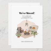 住所変更のお知らせ 引っ越しのお知らせ (正面/裏面)