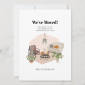 住所変更のお知らせ 引っ越しのお知らせ (正面)