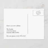 住所変更：ボートとホットタブ 案内ポストカード (裏面)