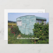 住所変更 ポストカード (正面/裏面)