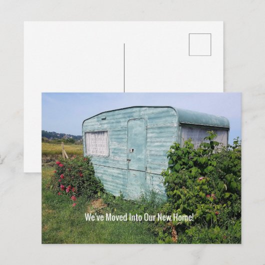 住所変更 ポストカード (正面/裏面)