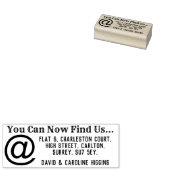 住所変更。今すぐ検索@ ラバースタンプ (押印)