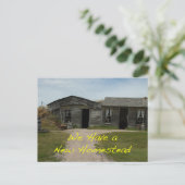 住所変更:新しいホームステッド 案内ポストカード (スタンド正面)