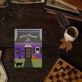 住所幽霊のよく出るはがきの変更 案内ポストカード