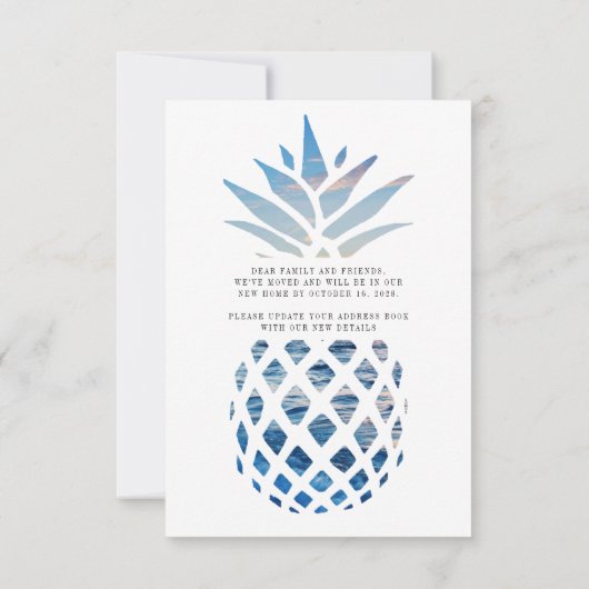 住所異動のお知らせ (裏面)