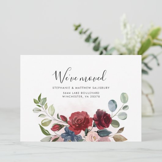 住所異動 案内状 (スタンド正面)