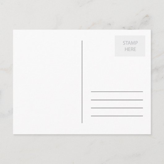 住所発表の変更 案内ポストカード (裏面)