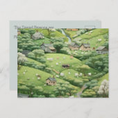 住所葉書の中腹の変更 シーズンポストカード (正面/裏面)