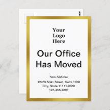 住所金ゴールド及び白テンプレートの変更