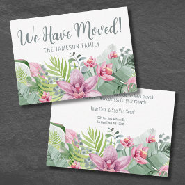 住所録の変更を移転した ノートカード