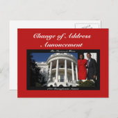 住所録の変更 案内ポストカード (正面/裏面)