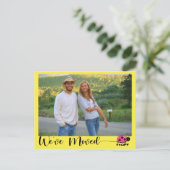 住所2のはがきの変更 ポストカード (スタンド正面)