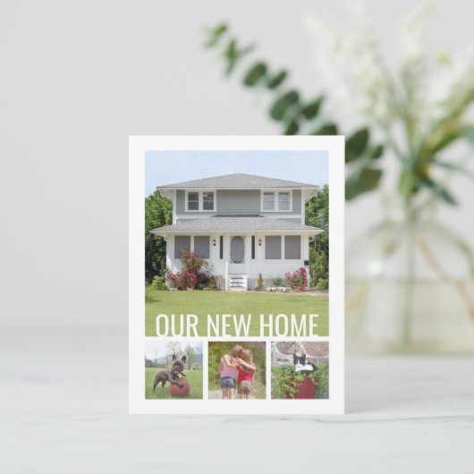 住所5の文字変更の写真コラージュ移動 案内状 (スタンド正面)