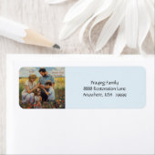 住所 シールとファミリ祈の ラベル (インサイチュ)