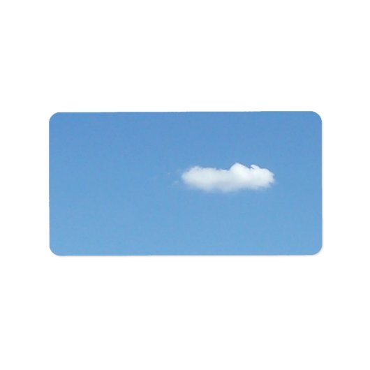 住所 シールアートとデザイン ラベル (正面)