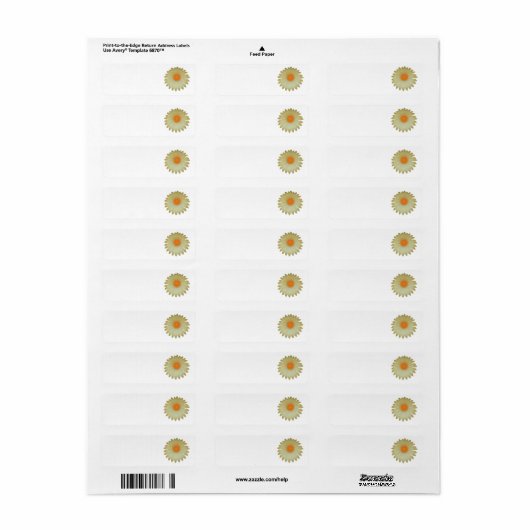 住所 シールアートとデザイン ラベル (フルシート)