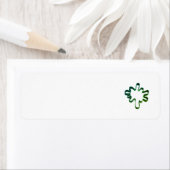 住所 シールアートとデザイン ラベル (インサイチュ)