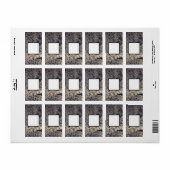 住所 シールアート及びデザインスタイル ラベル (フルシート)