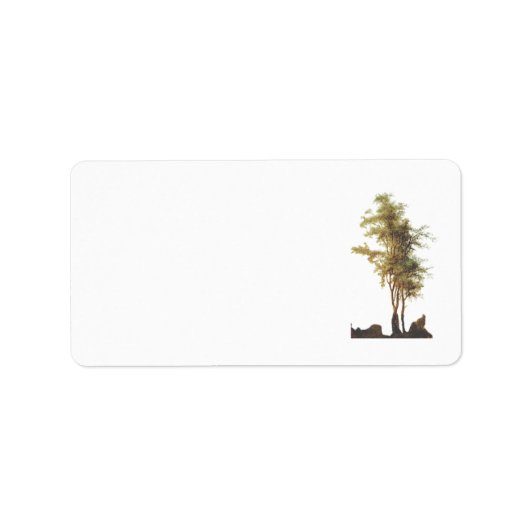 住所 シールアート&デザインスタイル ラベル (正面)