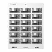 住所 シールアート&デザインスタイル ラベル (フルシート)