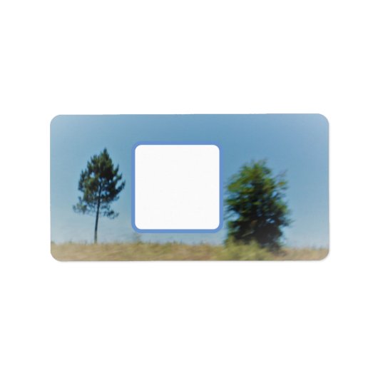 住所 シールアート&デザインスタイル ラベル (正面)