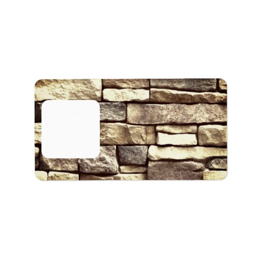 住所 シールアート&デザインスタイル ラベル (正面)