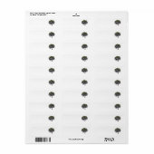 住所 シールアート&デザインスタイル ラベル (フルシート)