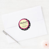 住所 シールシール ラウンドシール (封筒)