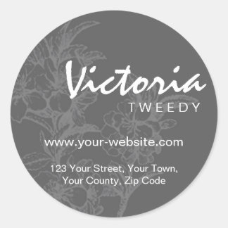 住所 シールシール ラウンドシール