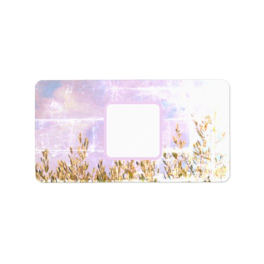 住所 シールスタイル及びデザイン ラベル (正面)