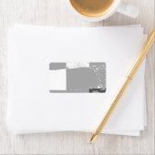 住所 シールスタイル標識 ラベル (インサイチュ)