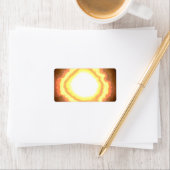 住所 シールステッカースタイルデザイン ラベル (インサイチュ)