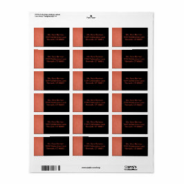 住所 シール収集II ラベル