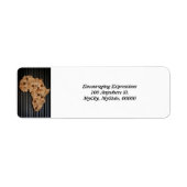 住所 シール (正面)