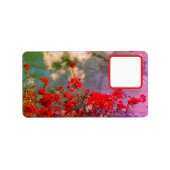 住所 シール (正面)