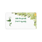 住所 シール (正面)