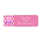 住所 シール (正面)