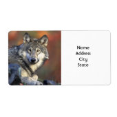 住所 シール (正面)