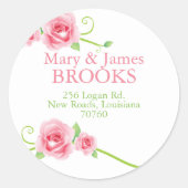 住所 シール (正面)