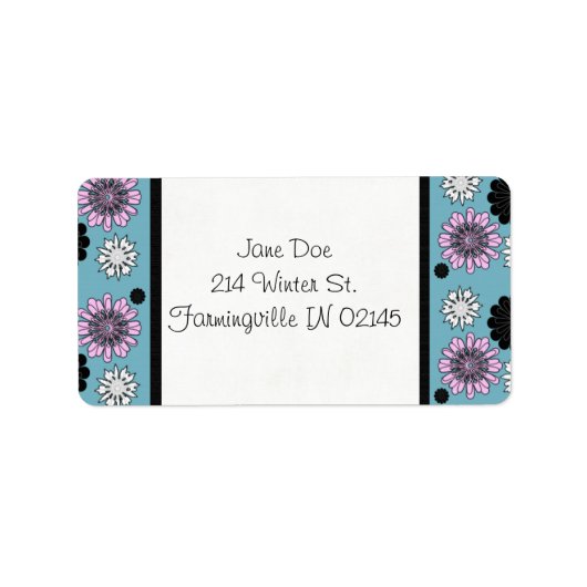 住所 シール (正面)