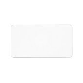 住所 シール (正面)