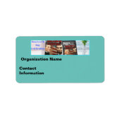 住所 シール (正面)